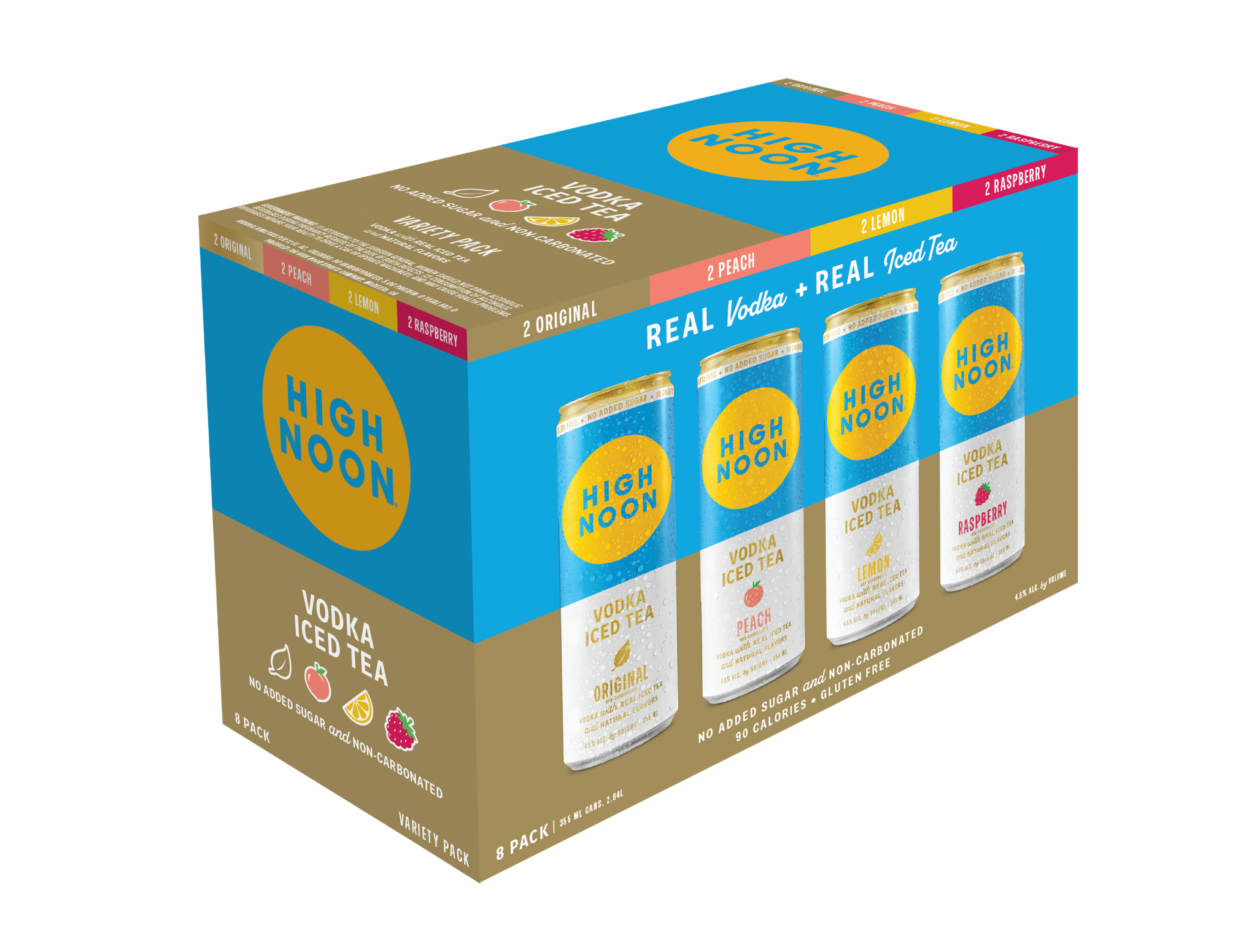 Cocktail High Noon 8pk Vodka Iced Tea – Point Wine & Spirits