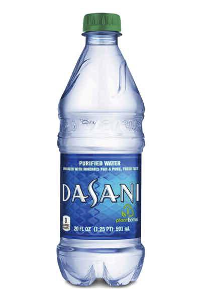 Dasani Purified Water Bottle, 20 Fl Oz, Bottled Water