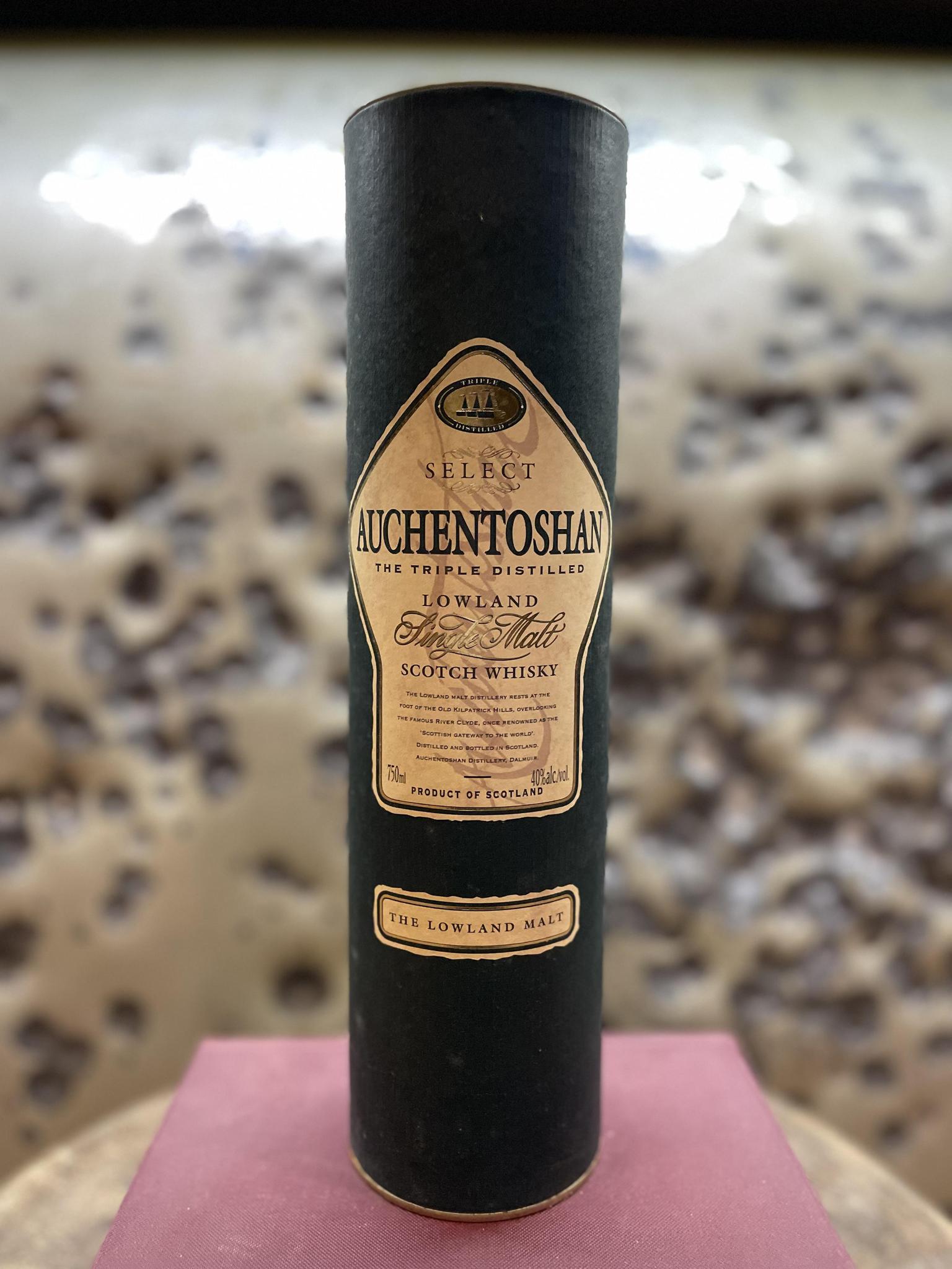 Scotch AUCHENTOSHAN SELECT BOT.LATE 90'S EARLY 2000 70CL 40