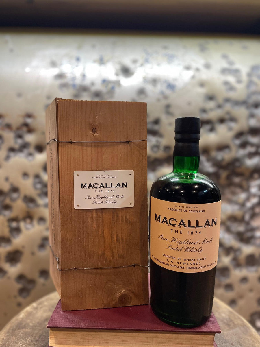 マッカラン　木箱　1874 Scotch Macallan 1874 Replica Speyside Single Malt | 700ML – Point