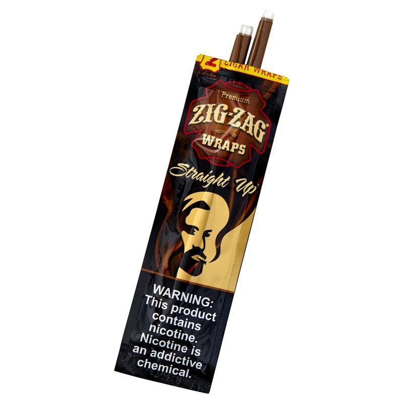 zig zag tobacco wraps Zig-Zag Peach Cigar ZIG-ZAG Hemp Wraps 25-Pack -