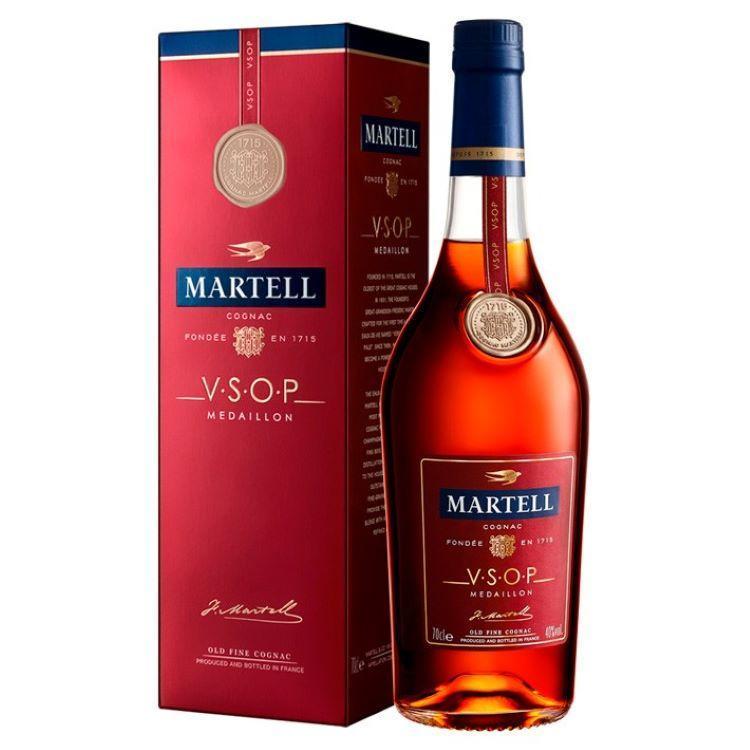 Cognac Martell 750ml VSOP Medaillon – Point Wine & Spirits