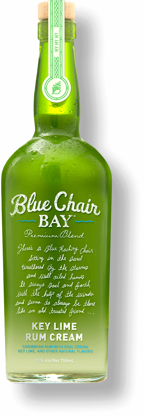 Blue chair deals rum cream flavors