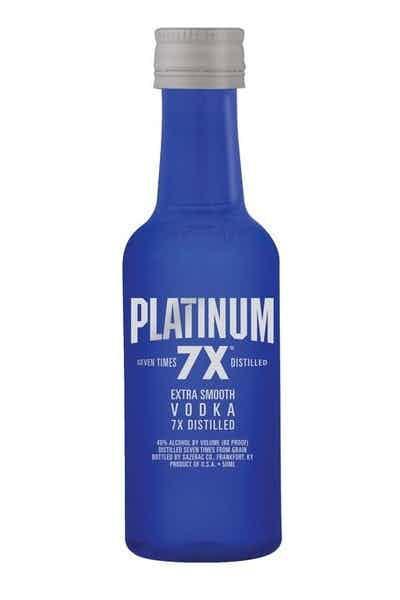 Nip Vodka Platinum 7x Distilled 341338 – Point Wine & Spirits