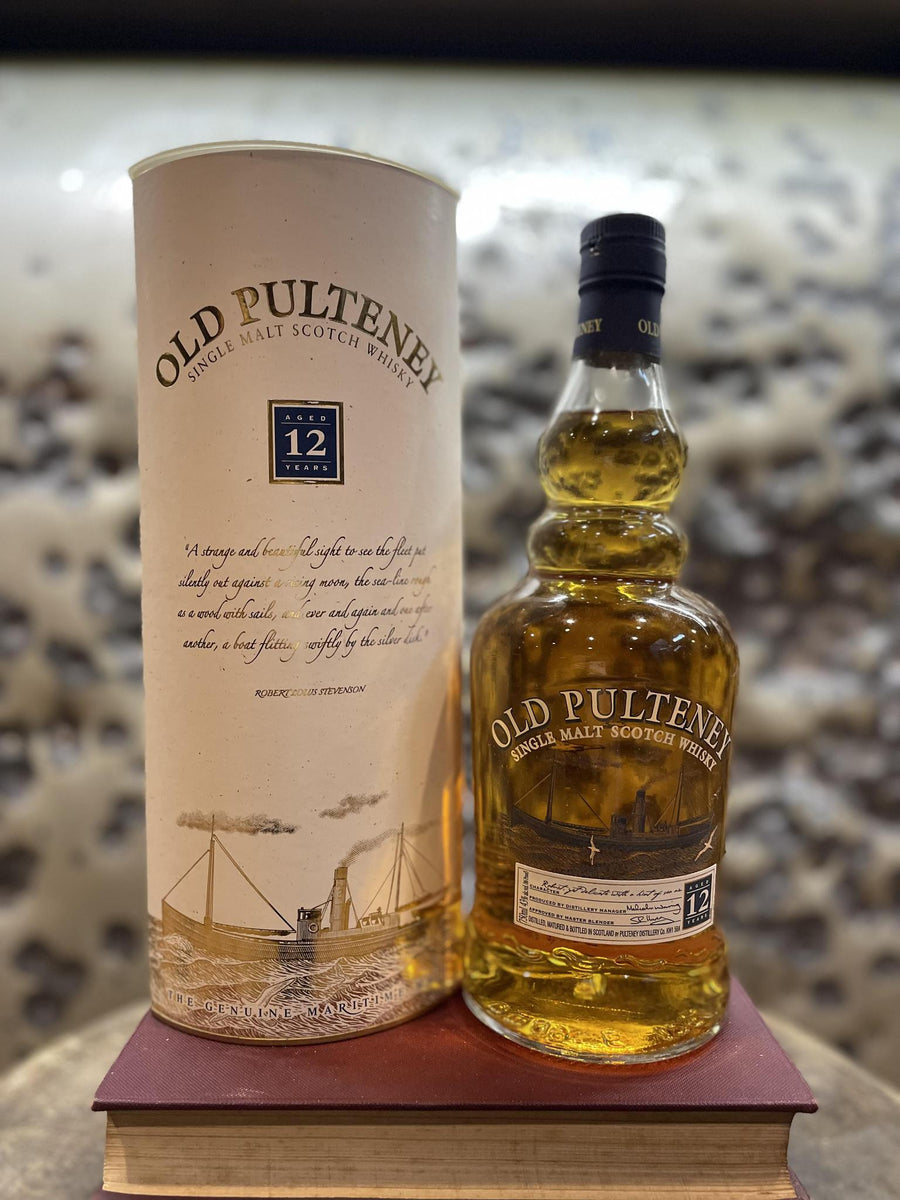 Scotch Old Pulteney 12 Year Old Single Malt Scotch Whisky (Older