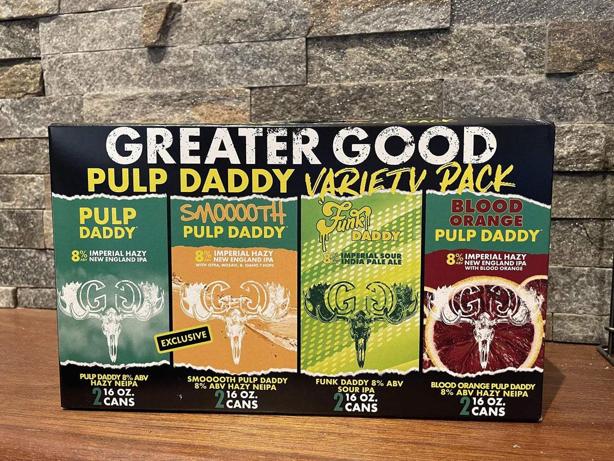 Beer Greater Good 8pk Pulp Daddy variety pack Point Wine & Spirits