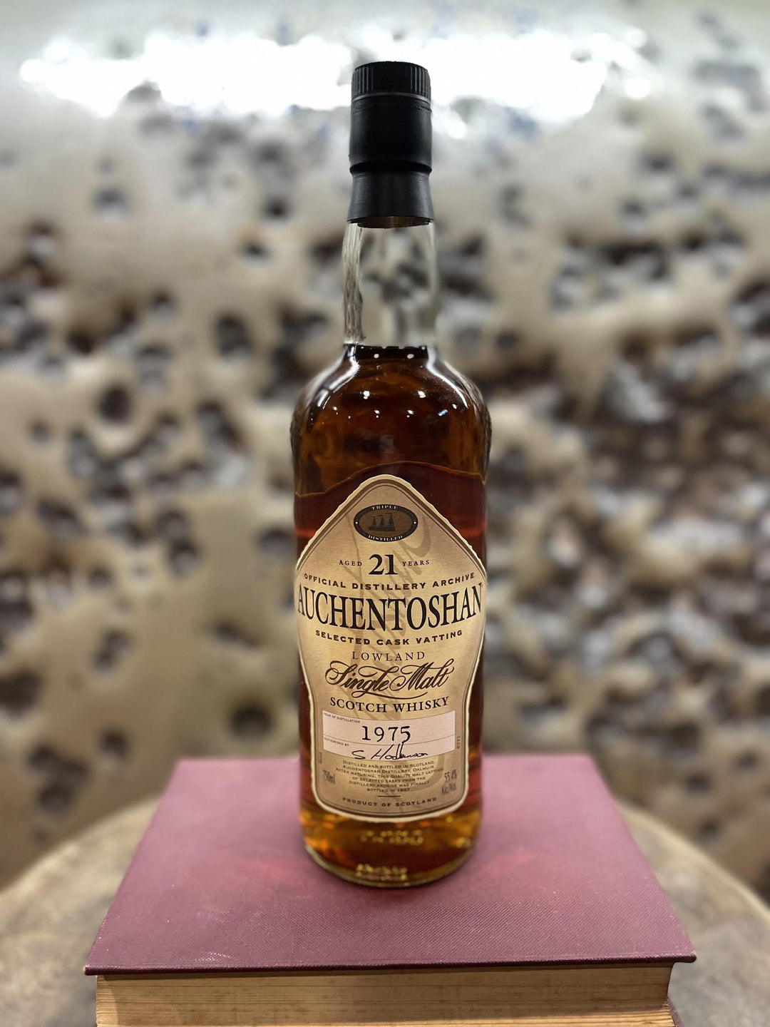 Scotch AUCHENTOSHAN 21 YEARS OLD 1975 - OFFICIAL DISTILLERY