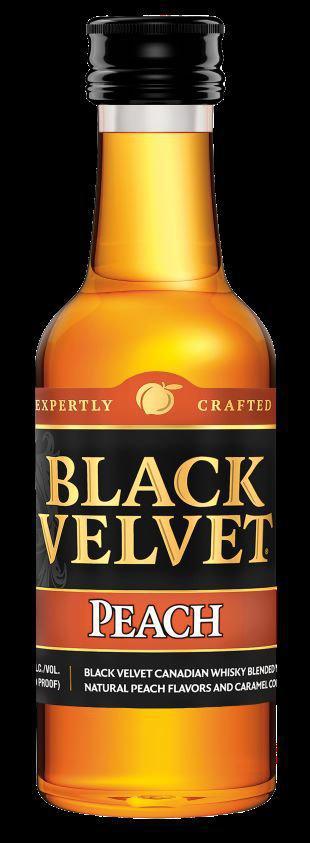 Nip Whiskey Black Velvet Peach – Point Wine & Spirits