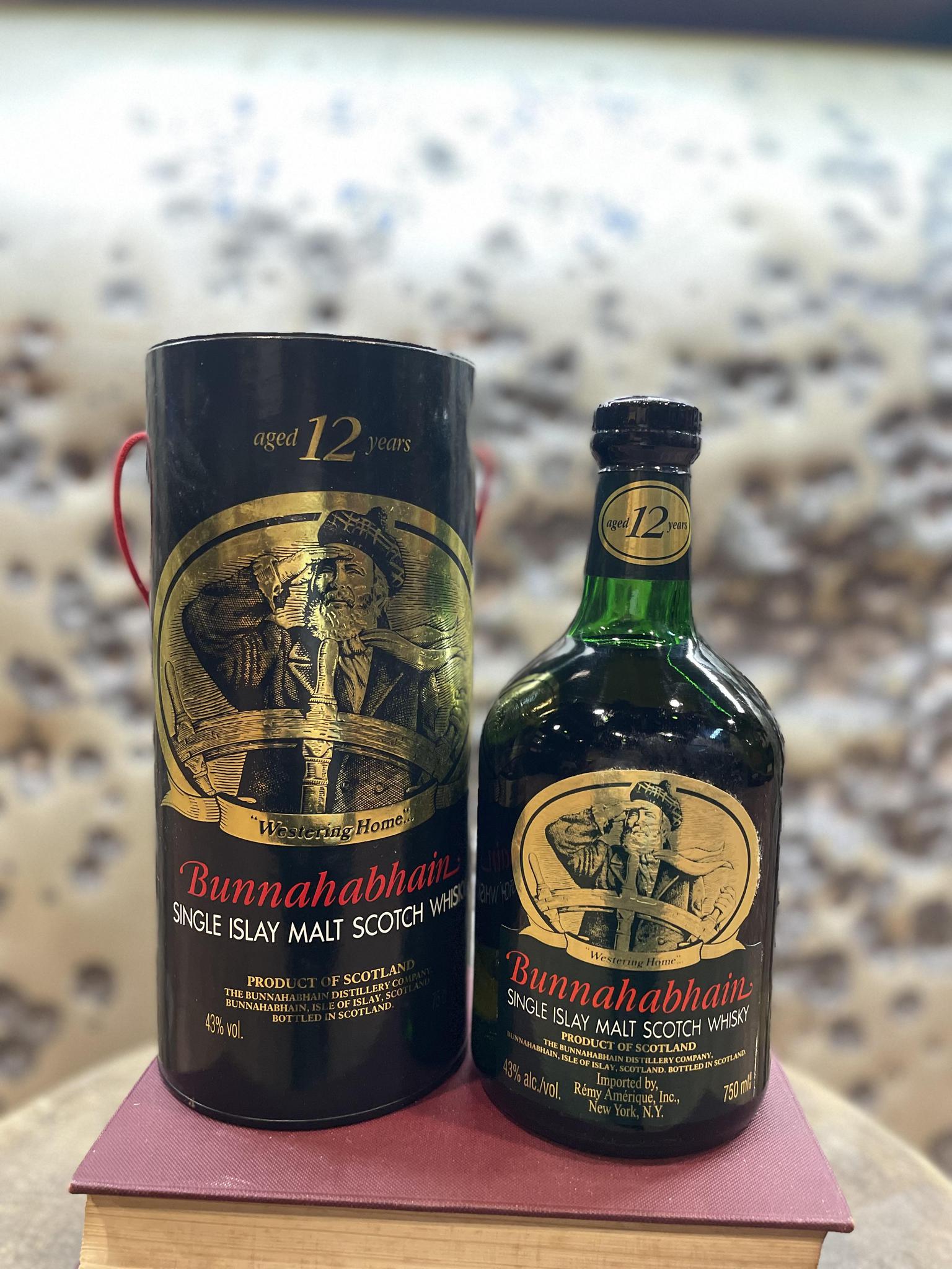Scotch Bunnahabhain 12 Year Old / Bot.1980s Islay Single Malt