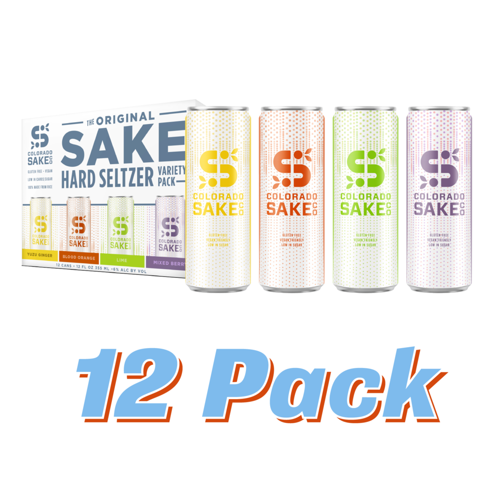 Seltzer Colorado Sake Co 12pk Variety Pack Point Wine & Spirits